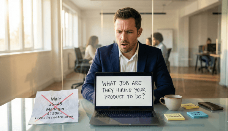 Customer Profile B2B: Why Demographics Fail and How JTBD Fixes It