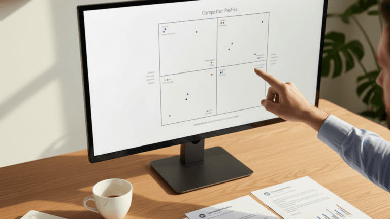 B2B Competitor Analysis: 3×3 Matrix Framework