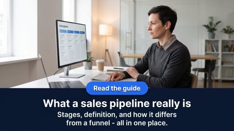 Sales Pipeline: What Is It? B2B Definition, Stages, and How It Differs From a Funnel (2026)