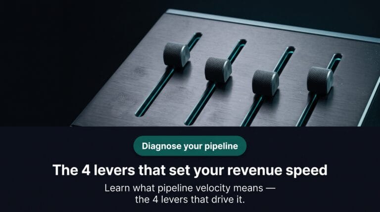 Pipeline velocity: what it is and why it predicts revenue